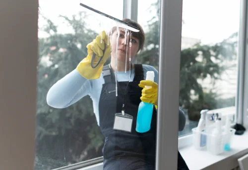 Nettoyage de vitres intérieures et extérieures à Pouilley-Français